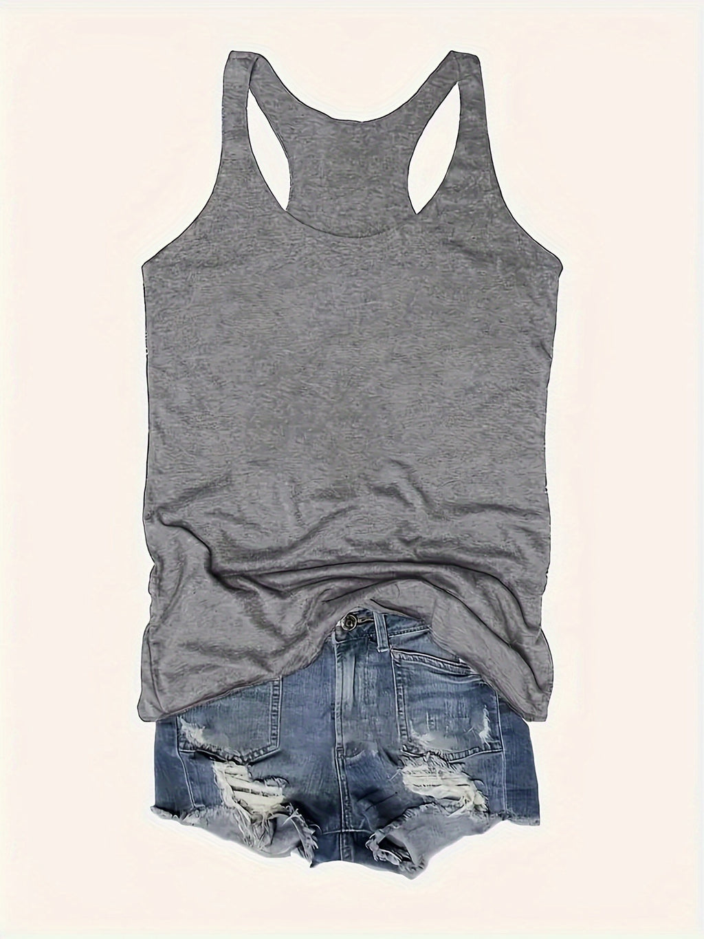 5-Pack Sleeveless Tank Tops for Women | Round Neck Stretchy Casual Cami Tops | Multipack Basic Layering Tops | Spring Summer Everyday Vest Tank Women