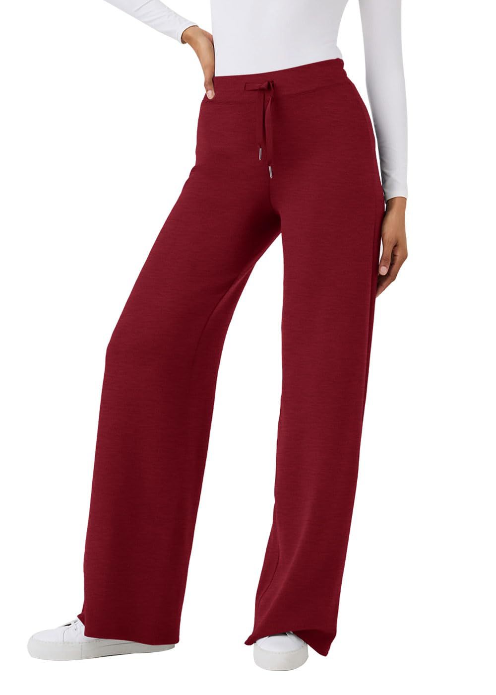 Zipper Sweatshirt Wide-Leg Pants 2 Piece Set Women Casual Tracksuit Outfit for Spring Fall - Loose Fit Jogger Co-ord Set