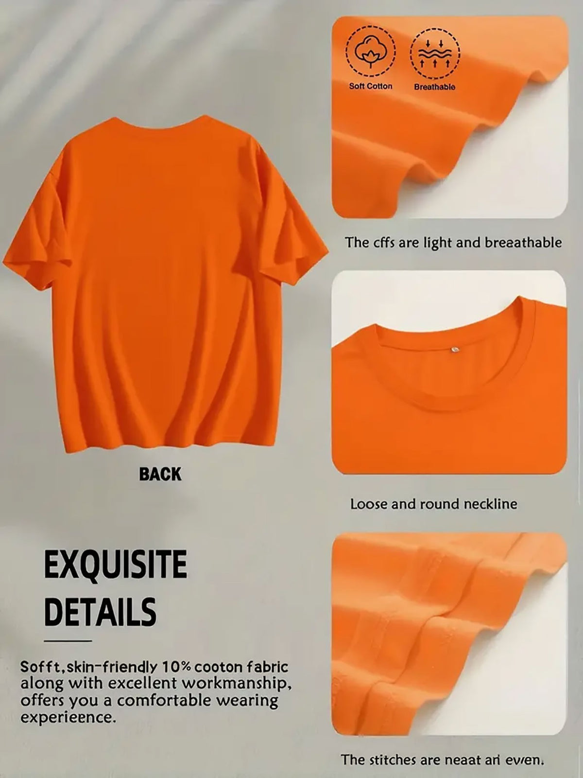 Floral MIMI Print Women T-Shirt Short Sleeve Loose Crew Neck Casual Graphic Tee Breathable Lightweight Everyday Top