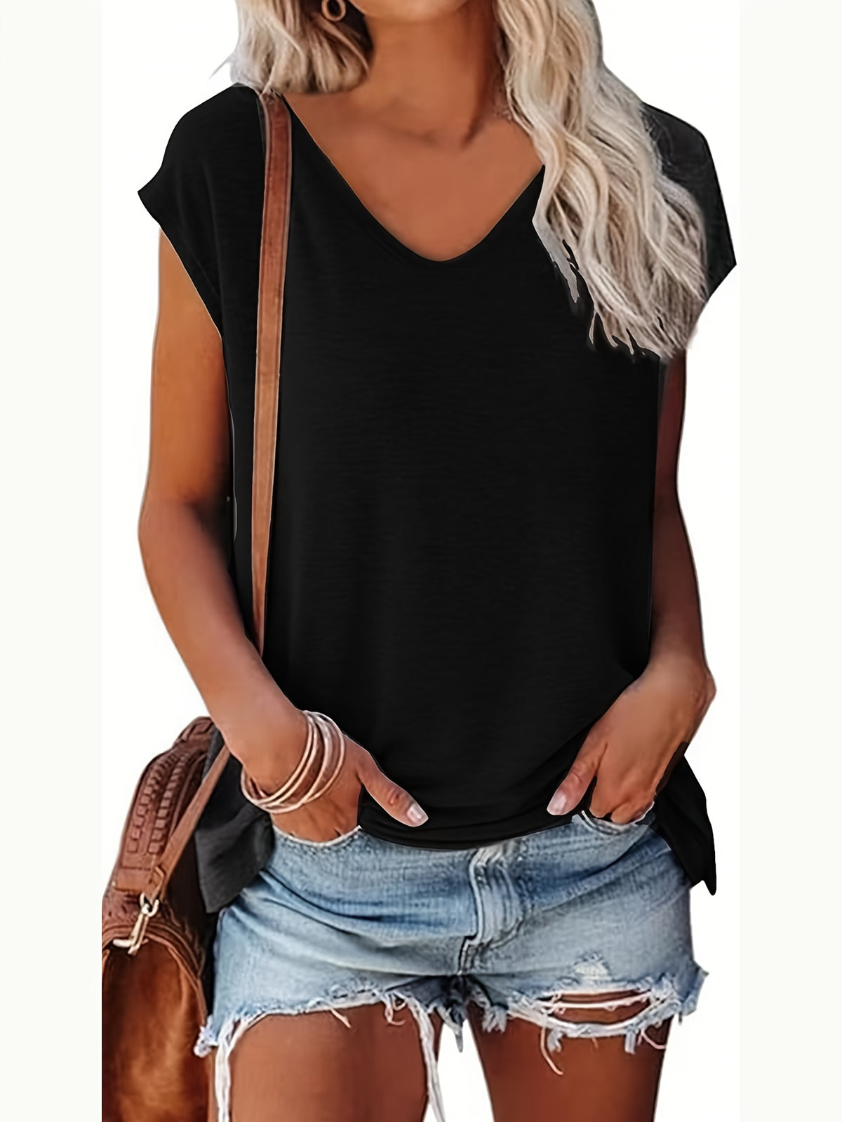 Graphic Print Tank Top Women V-Neck Hippie Rock Boho Sleeveless Summer Casual Vest Top 7 Colors S-XXL