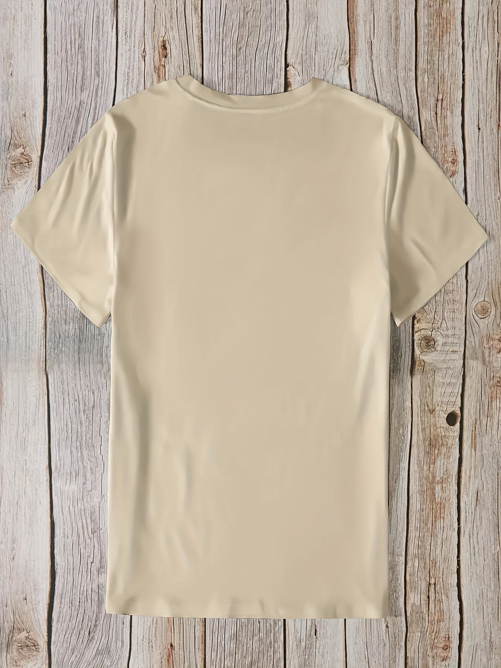 Geometric Print Crew Neck T-Shirt Women Casual Short Sleeve Stretch Knit Graphic Tee Light Airy Spring Summer Fall S-XXL