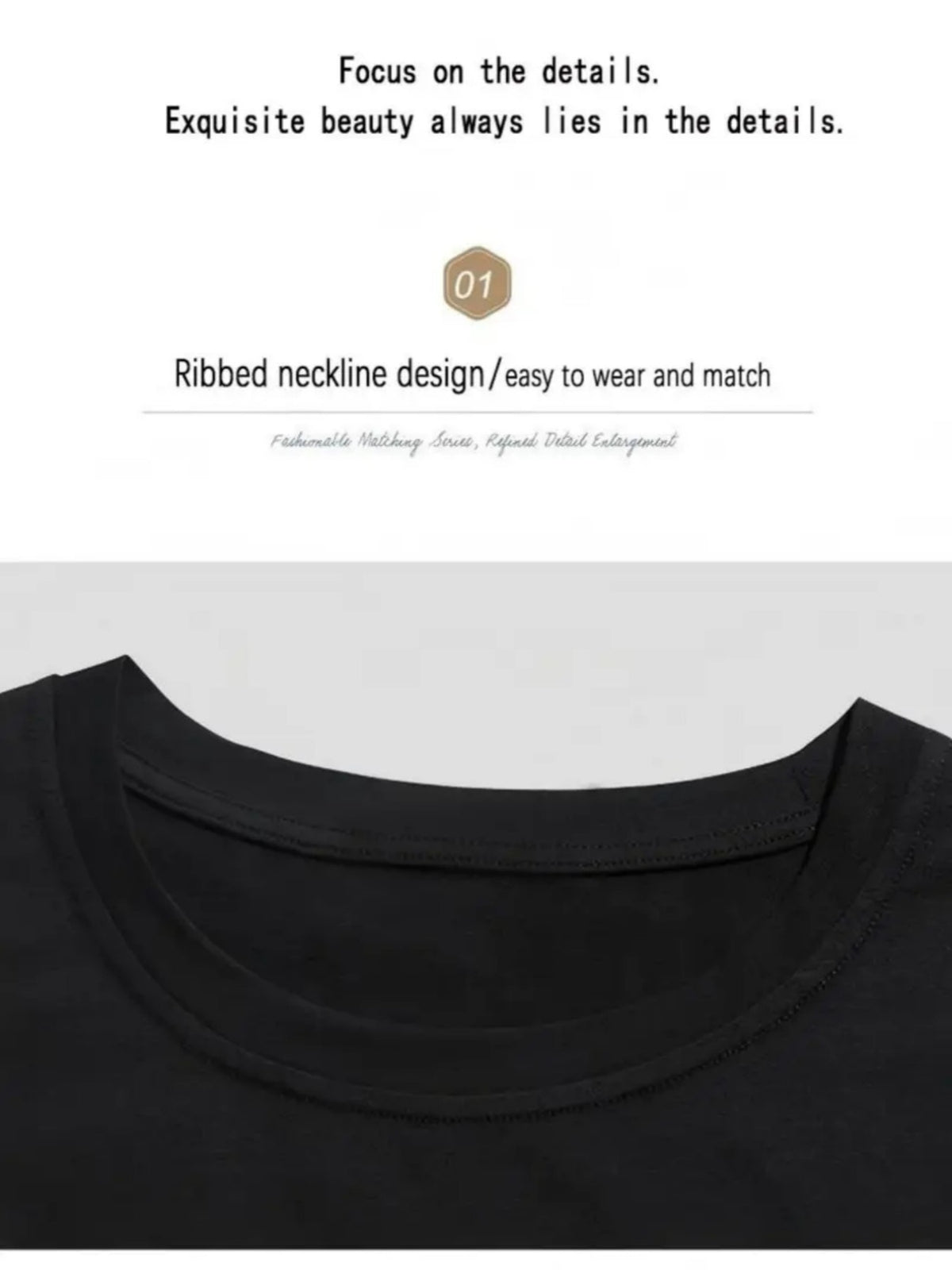Black Casual Graphic Print T-Shirt Women Loose Round Neck Short Sleeve Versatile Top Everyday Party Casual Outing Comfortable Soft Knit S-XXL