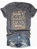 Vacation Graphic Print Women T-Shirt Round Neck Short Sleeve Casual Digital Print Tee Easy Care Spring Summer Travel Holiday Top