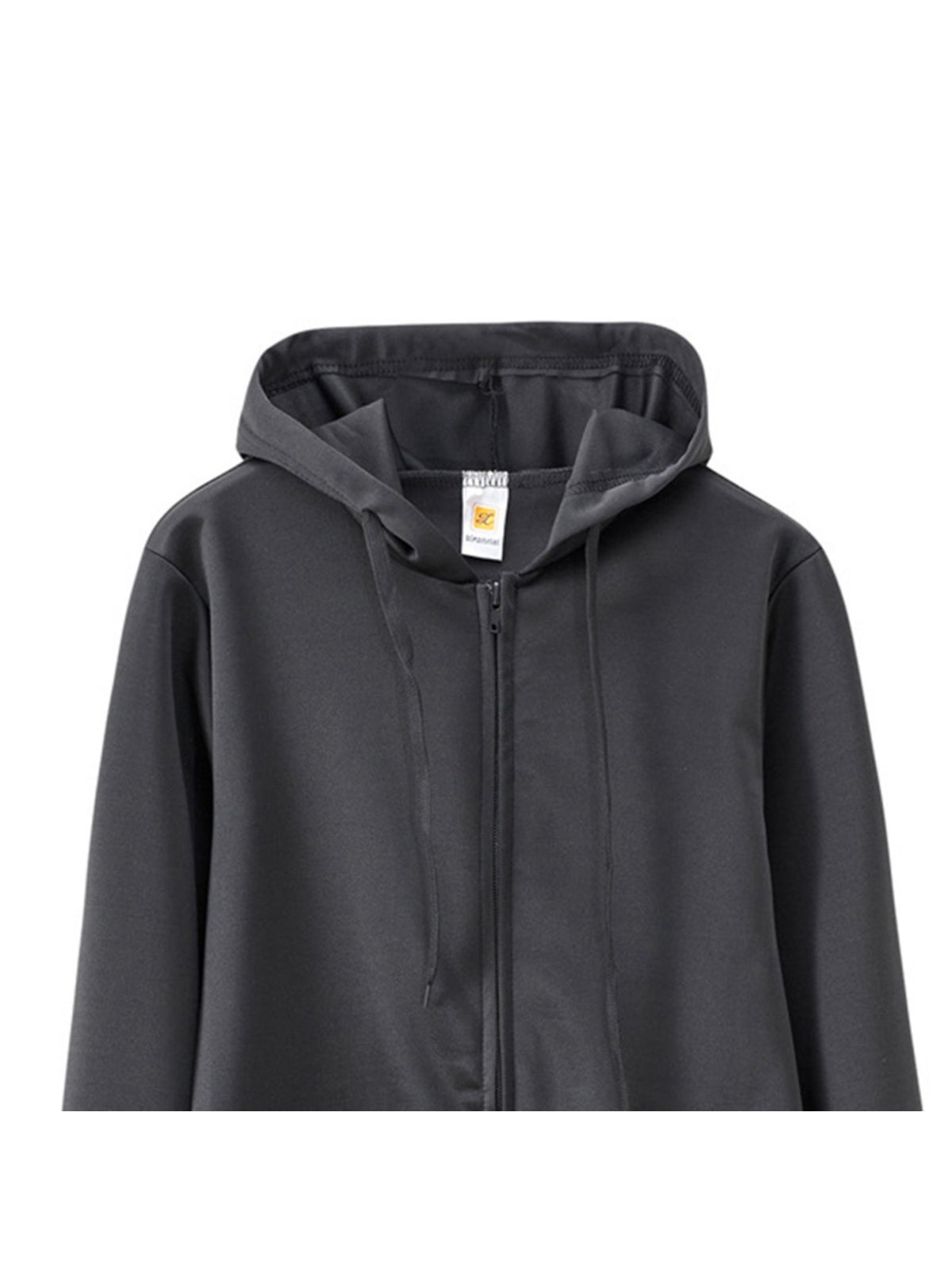 Women's Zip-Up Hoodie Jogger Set 2 Piece Tracksuit Sweatsuit Casual Solid Color Sweatpants Outfit S-XXL